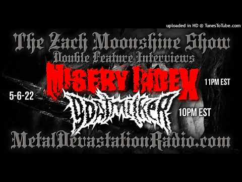 Misery Index - Interview 2022 - The Zach Moonshine Show
