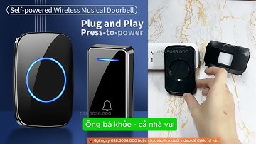 Chuông gọi y tá không dây – Giám sát sức khỏe người thân 24/7