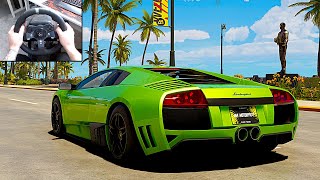 Lamborghini Merciélago | The Crew Motorfest | Steering Wheel Gameplay (Logitech G920)