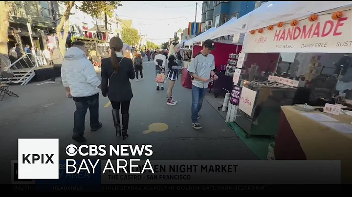 Halloween Night Market in San Francisco's Castro District in full swing