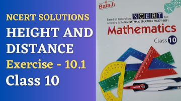 class 10/ shri Balaji publications/ exercise 10.1/ height and distance /NCERT/chapter 10/#jez