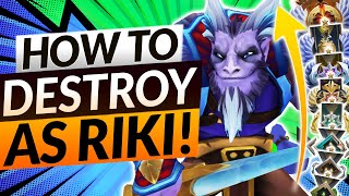The ONLY WAY to Play Carry Riki - PRO COACHING Commentary Tips - Dota 2 Advanced Guide