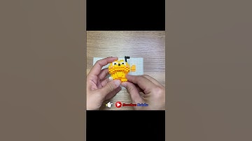 Pluto Mini Lego Bricks #bricks #lego #magicbricks #minilego #diy #cartoon #disney #buildingblocks