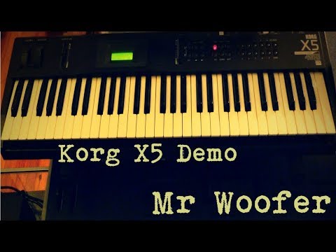 Korg X5 Demo