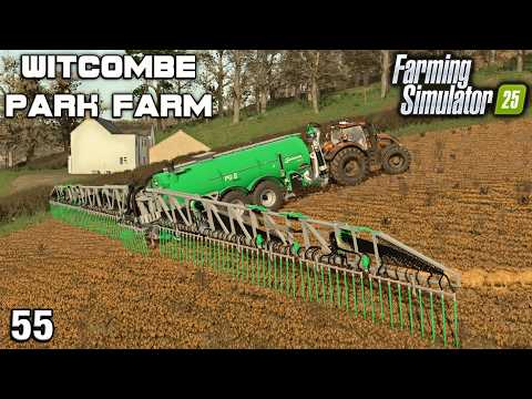 IT'S BEEN A WHILE SINCE I USED THIS SLURRY SPREADER Witcombe Park Farm FS25 Ep55
