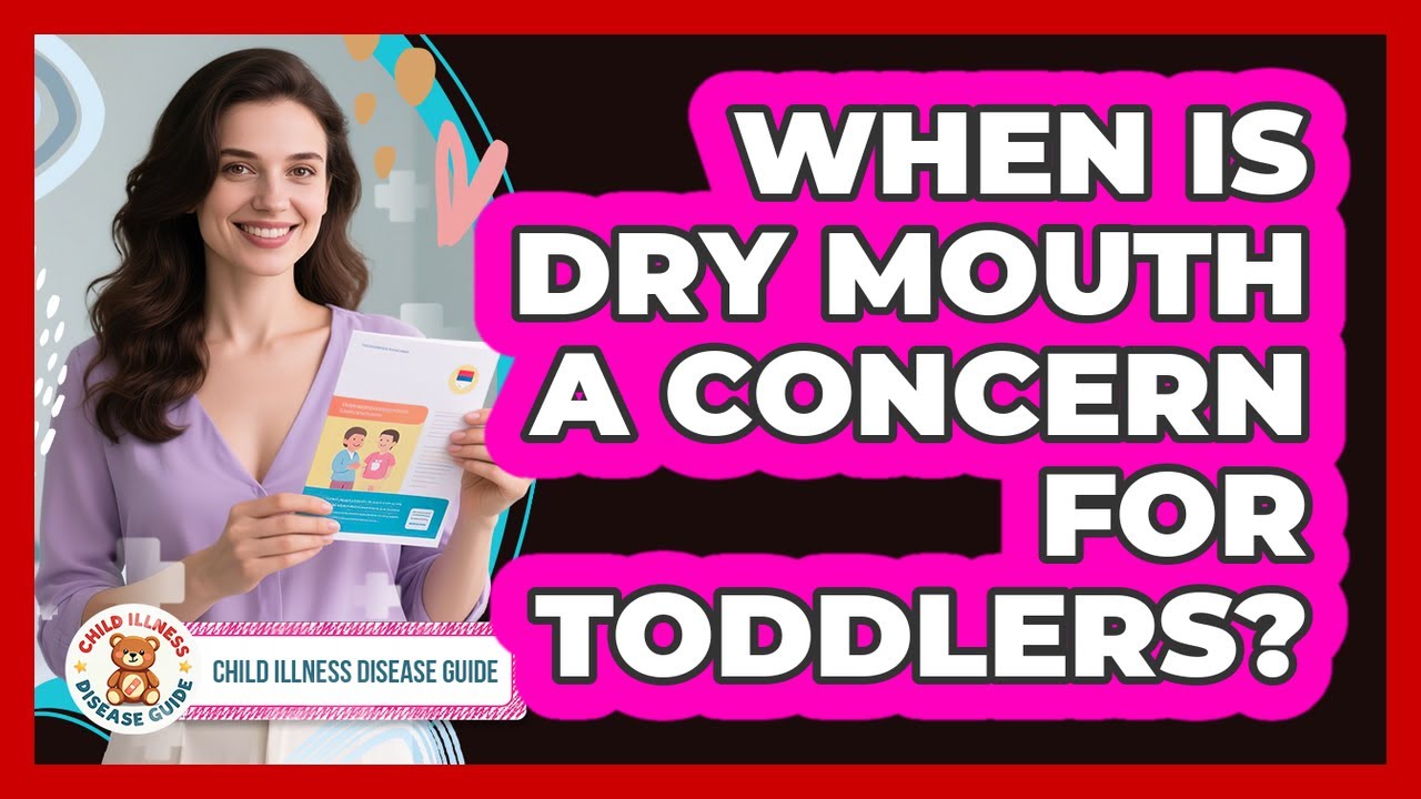 When Is Dry Mouth a Concern for Toddlers?