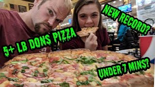 5 Lb The Dons Pizza Challenge New Record Tennessee Trip Pt 1