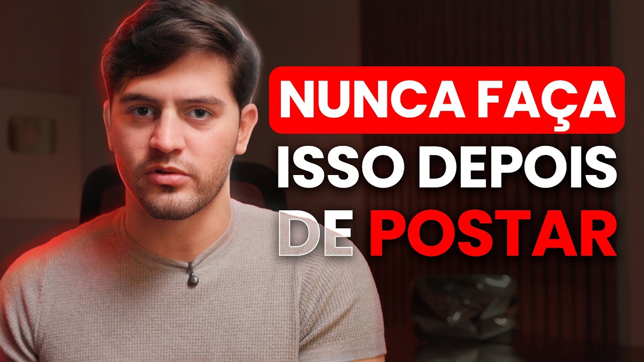 11 coisas que você NUNCA deve fazer depois de postar um video no YouTube