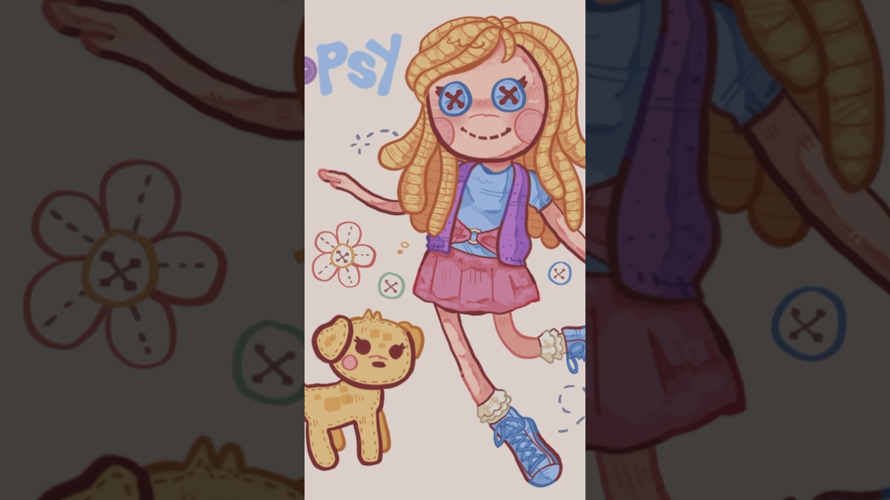 Barbie x Lalaloopsy | Watch the full process video on the channel!! 💕 
