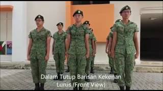 Drill Video - Dalam Tutuk Barisan Kekenan Lurus