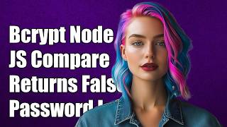 Bcrypt-NodeJS compare() returns false whatever the password