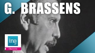 Georges Brassens "La non demande en mariage" | Archive INA chords