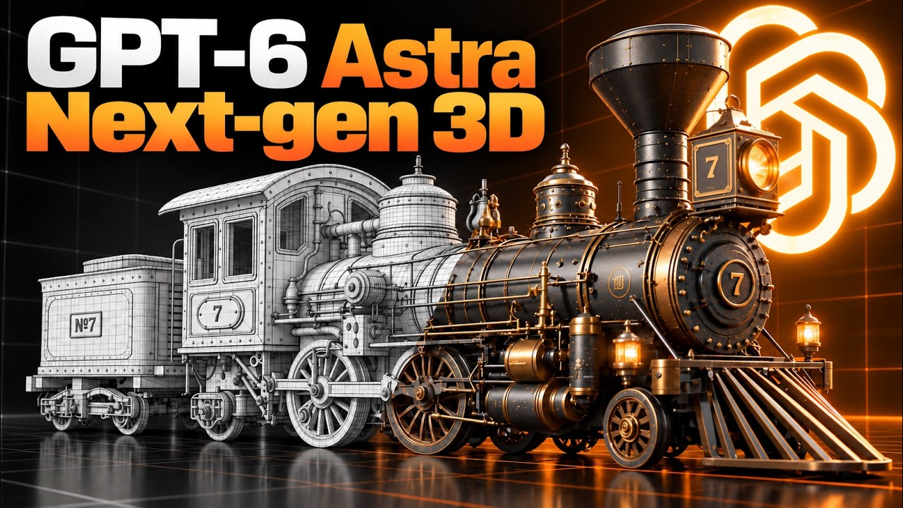 New GPT-6 Astra Takes Over 3D + Blender