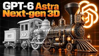 New GPT-6 Astra Takes Over 3D   Blender