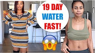 19 day WATER FAST! 😱 Mind &amp; Body TRANSFORMATION! 🧟‍♀️
