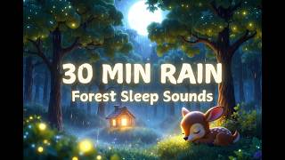 Soft Forest Rainfall for Babies 💤 30 mint peaceful Rain 🌧️🌈  #lullaby #babysongs #viralkids #fyp screenshot 5