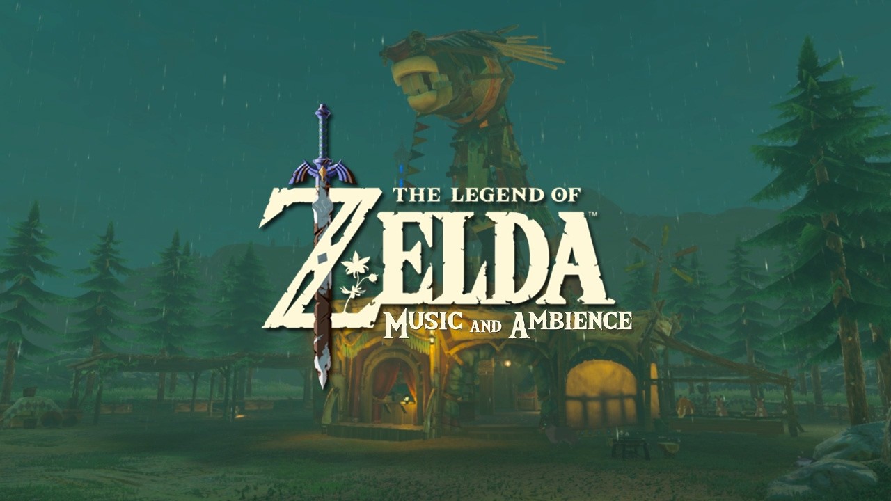 a soft Rainy day in zelda ambience (Relaxing video games music to Sleep & Relax to )