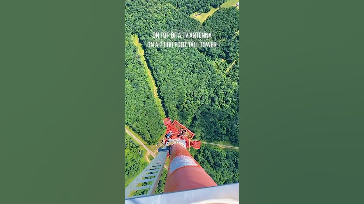 2000ft Tower! Insane Views😱 Extremely Scary