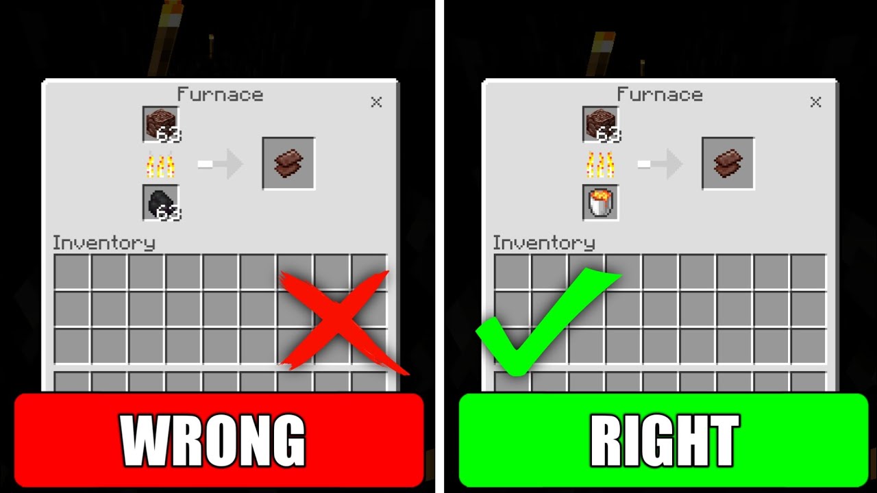 10 Things You're Doing Wrong! In Minecraft - YouTube