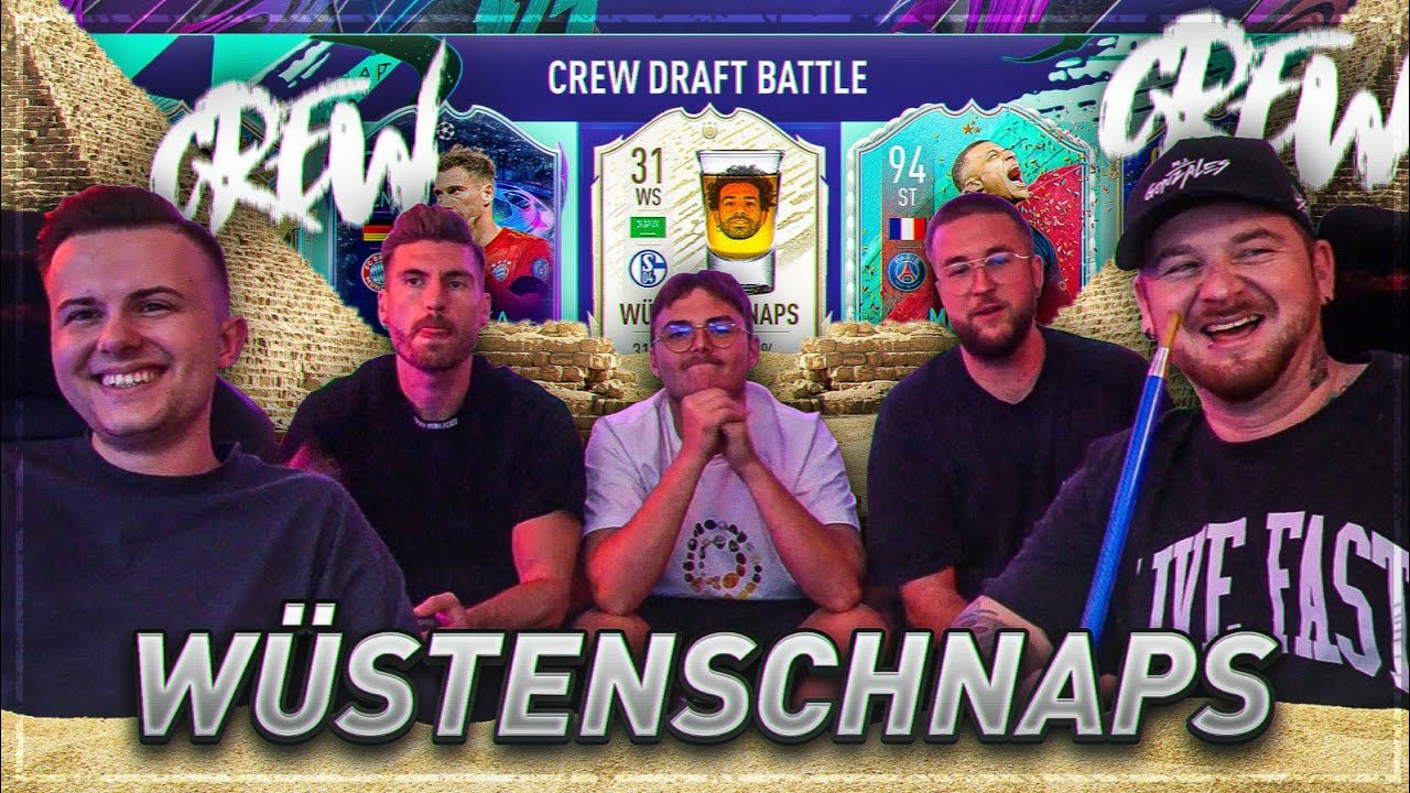 Crew Wustenschnaps Fifa Draft Battle Vs Gamerbrother Tisi Schubech Nohandgaming Youtube