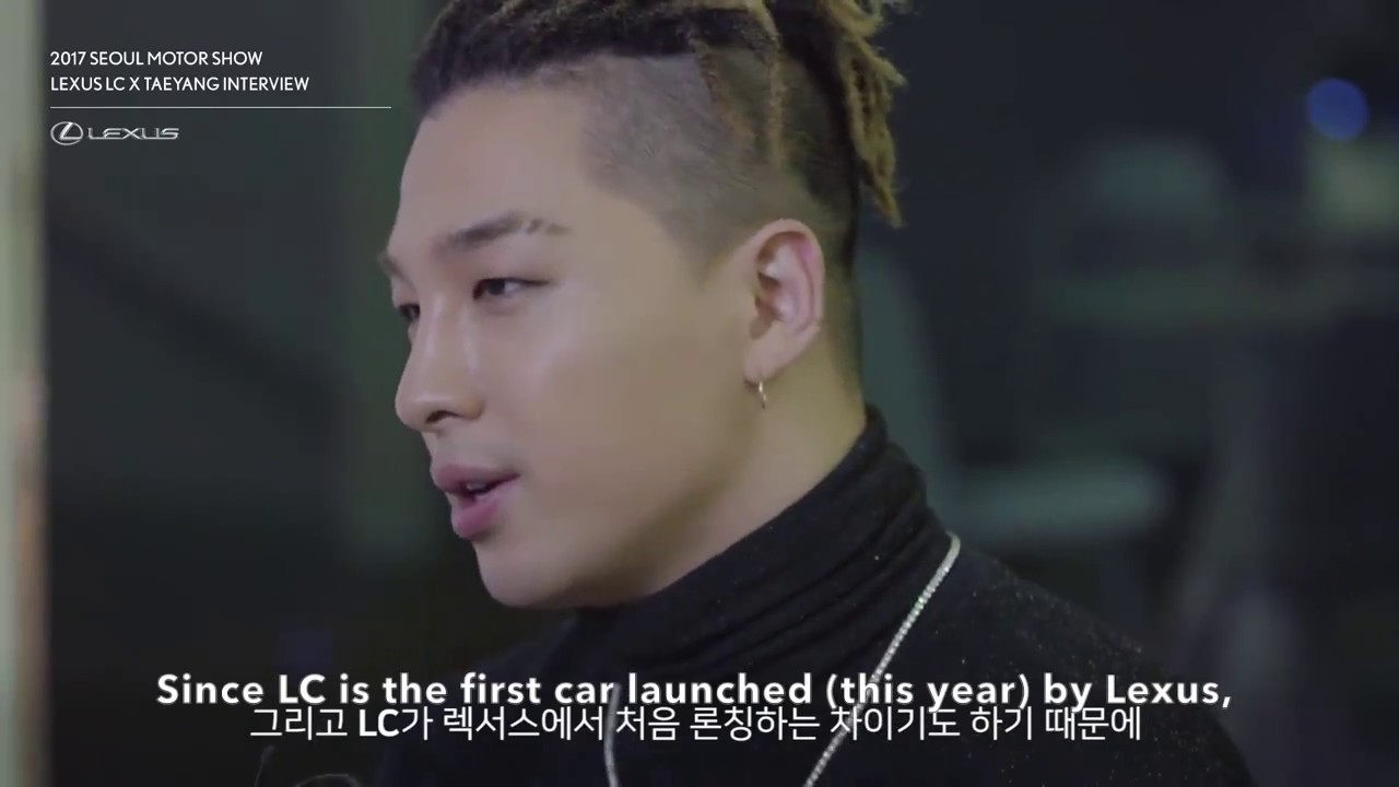 170330 LEXUS LC X TAEYANG interview [Eng sub]
