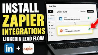 How to install Zapier Integrations for LinkedIn Lead Flow - Step By Step
