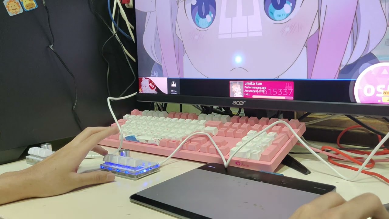 testing the Sayobot QWQ O3C/Sayobot QWQ O3C++ on OSU Failure (I forgot how to play osu)