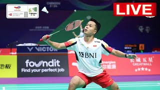 🔴 LIVE - Anthony S Ginting (INA) VS Prannoy WS (IND) || THOMAS AND UBER 2024 || BWF SCORE