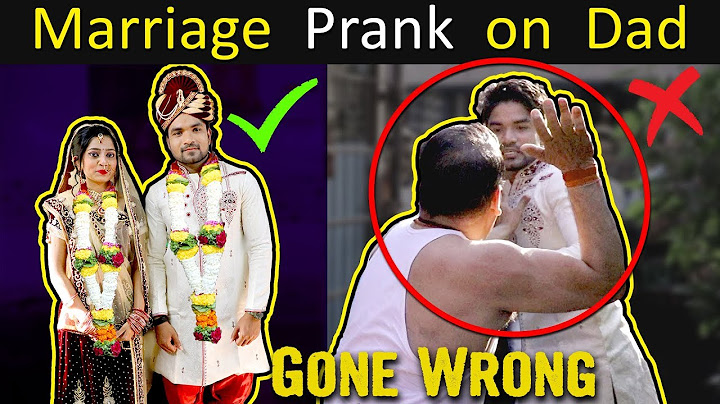 MARRIAGE PRANK ON DAD | GONE WRONG BADLY | Public Reaction | YoutubeWale Prank
