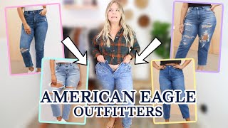 i tried every American Eagle MOM JEAN so you don't have to