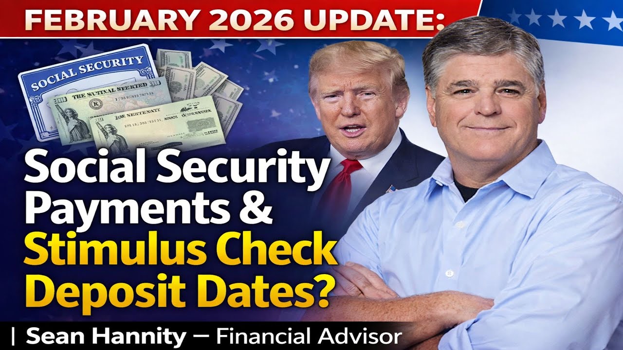 February 2026 Update: Social Security payments and stimulus check Deposit dates? | Sean Hannity