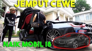 JEMPUT CEWE Naik MOBIL i8 😍 Izin ke mama nya bikin deg deg serr..