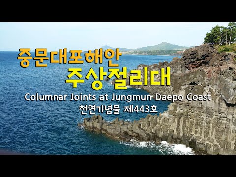 중문 대포해안 주상절리대 천연기념물 제443호 Columnar Joints At Jungmun Daepo Coast Natural Monument No 443 