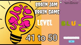 Brain Jam - Brain Game - leve 41 to 50 Intro screenshot 3