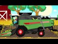 Farmers' adventures - Fairy tales Tractors, combine harvesters and other agricultural machinery