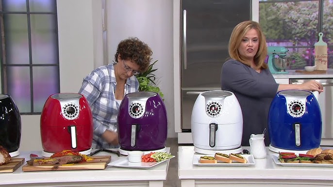 Cook's Essentials 3 qt. 1400 Watt Air Fryer with Recipe Book on QVC 