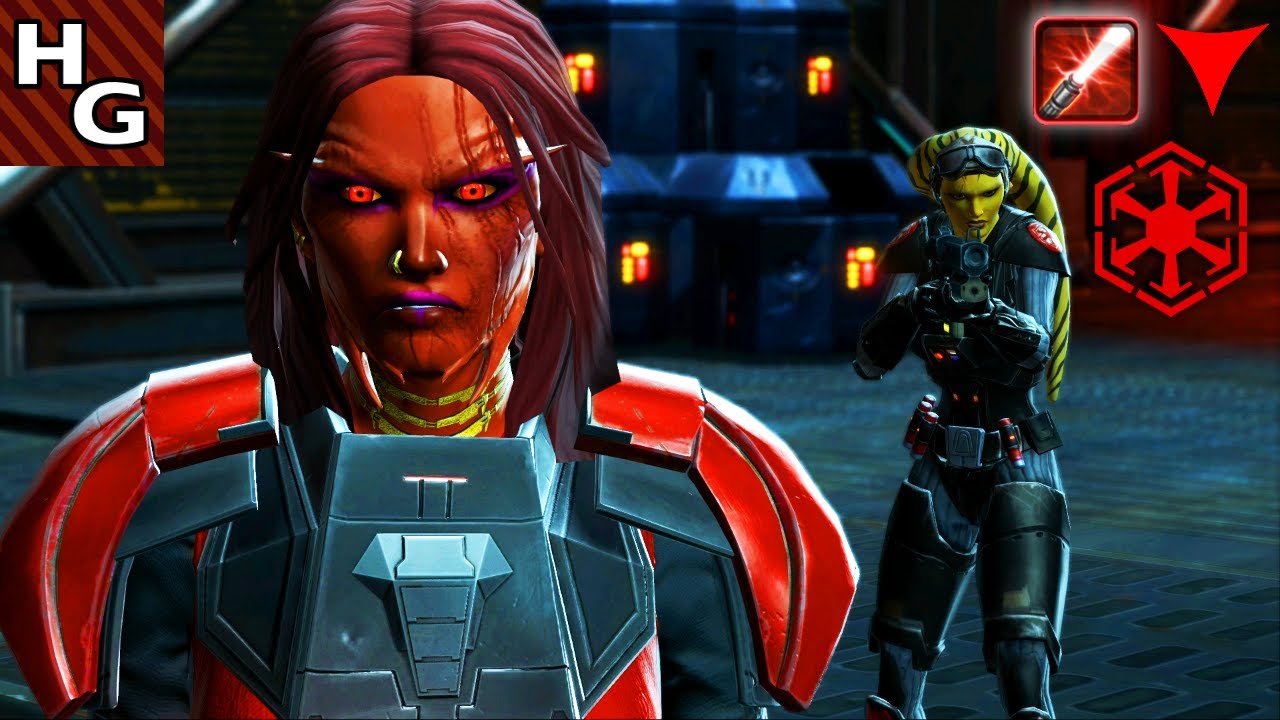 swtor female sith warrior