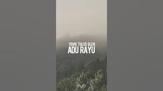 [Unofficial] Lirik Animasi Lagu | Yovie Tulus Glen - Adu Rayu