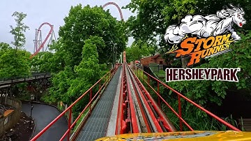 Storm Runner 4K Front Seat POV - Hersheypark