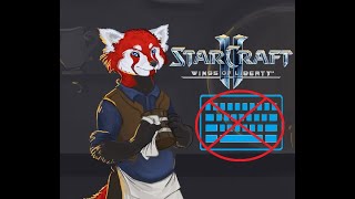 Can you beat Starcraft II: Wings of Liberty on BRUTAL with only a mouse?!