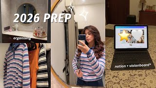 reset + prep for 2026 ⭐️ | Vision Board, Life Reset & New Intentions
