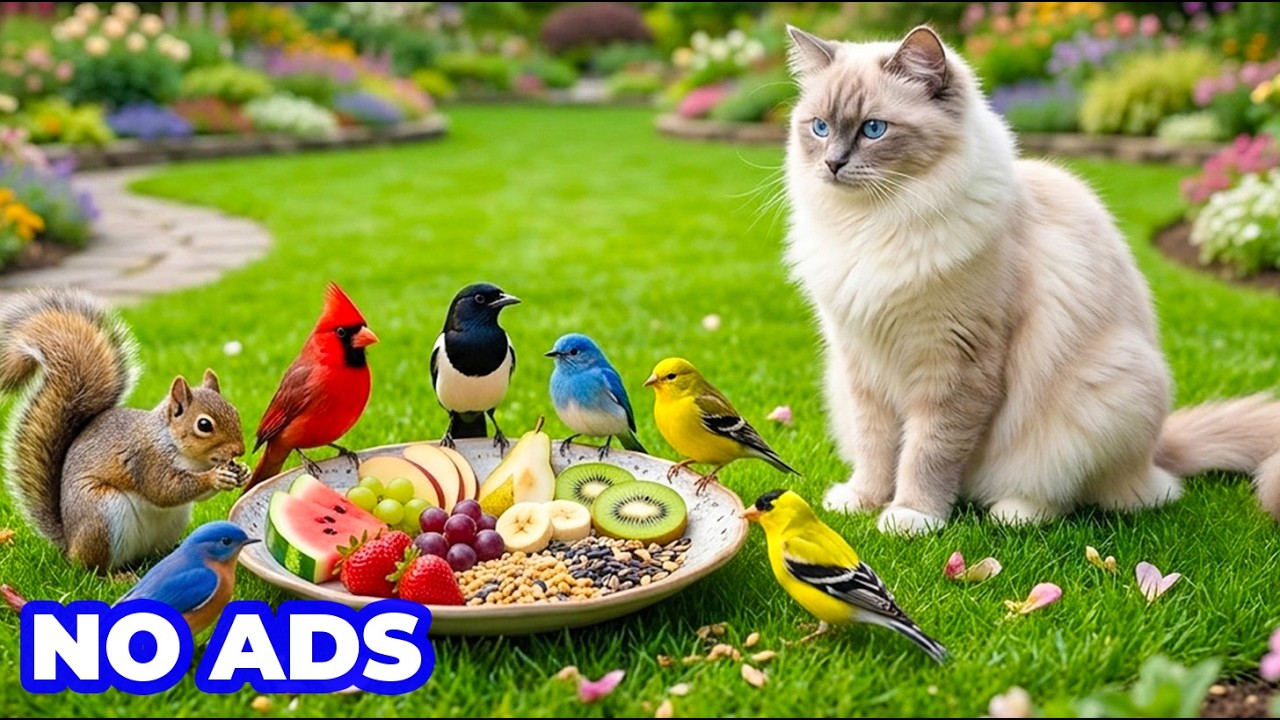 Watch Cat TV for Cats to Watch 🐾 Greedy Squirrel and Birds Take All The Nuts in Wildlife 🎶 Music for Cats on YouTube Watch Cat TV for Cats to Watch 🐾 Greedy Squirrel and Birds Take All The Nuts in Wildlife 🎶 Music for Cats on YouTube