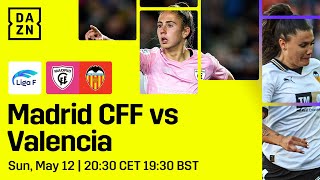 Madrid CFF VS. Valencia | Liga F 202324 Matchday 27 Full Match