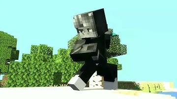 minecraft intro template Animation Prisma 3D