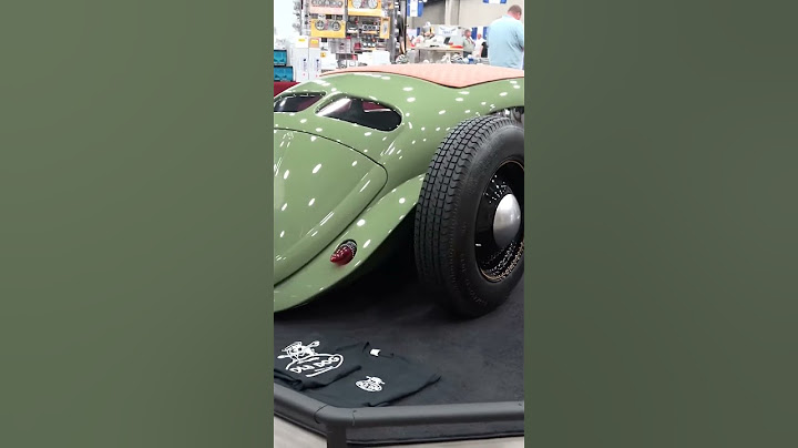 Unbelievable 1970 VW Beetle Bug "Insane" Twin Turbo Small Block Chevy Out Front