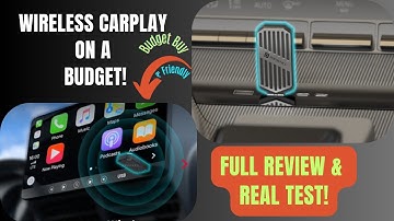 Budget Wireless CarPlay & Android Auto! Portronics Tune volledige review, installatie en praktijk...