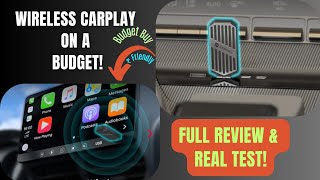 Budget Wireless CarPlay & Android Auto! Portronics Tune Full Review, Setup & Real-World Test 🚗📱