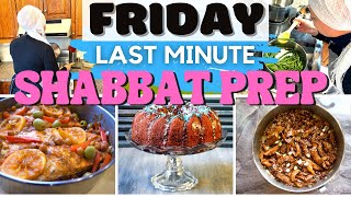 SHABBAT PREP | LAST MINUTE FRIDAY SHABBAT MEAL PREP FOR WORKING MOM | FRUM IT UP