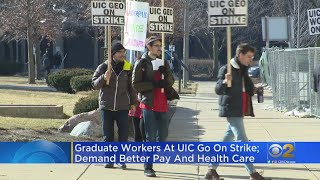 More Than 1500 UIC Graduate Teachers On Strike; University Says Classes Will Continue