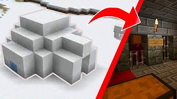 IGLOO BASEMENT TUTORIAL! (Minecraft 1.19 Survival)